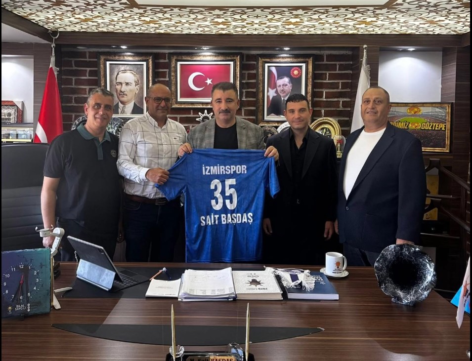 AK Parti Konak İlçe Başkanı Sait Başdaş’a ziyaret
